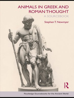 cover image of Animals in Greek and Roman Thought